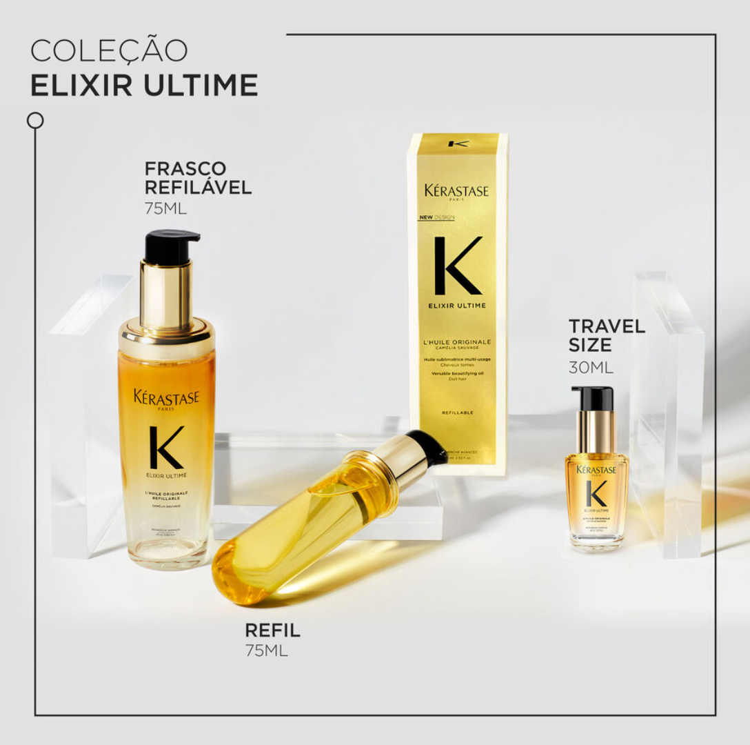 Kit Kérastase Elixir Ultime para Cabelos Opacos Grossos