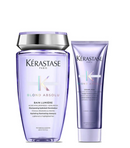 Kit Shampoo e Condicionador para Cabelos Loiros Kérastase Blond Absolu