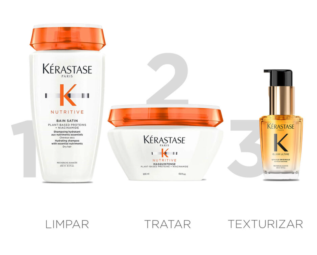 Kit Kérastase Cecília Senhorinha - Nutritive + Elixir Ultime
