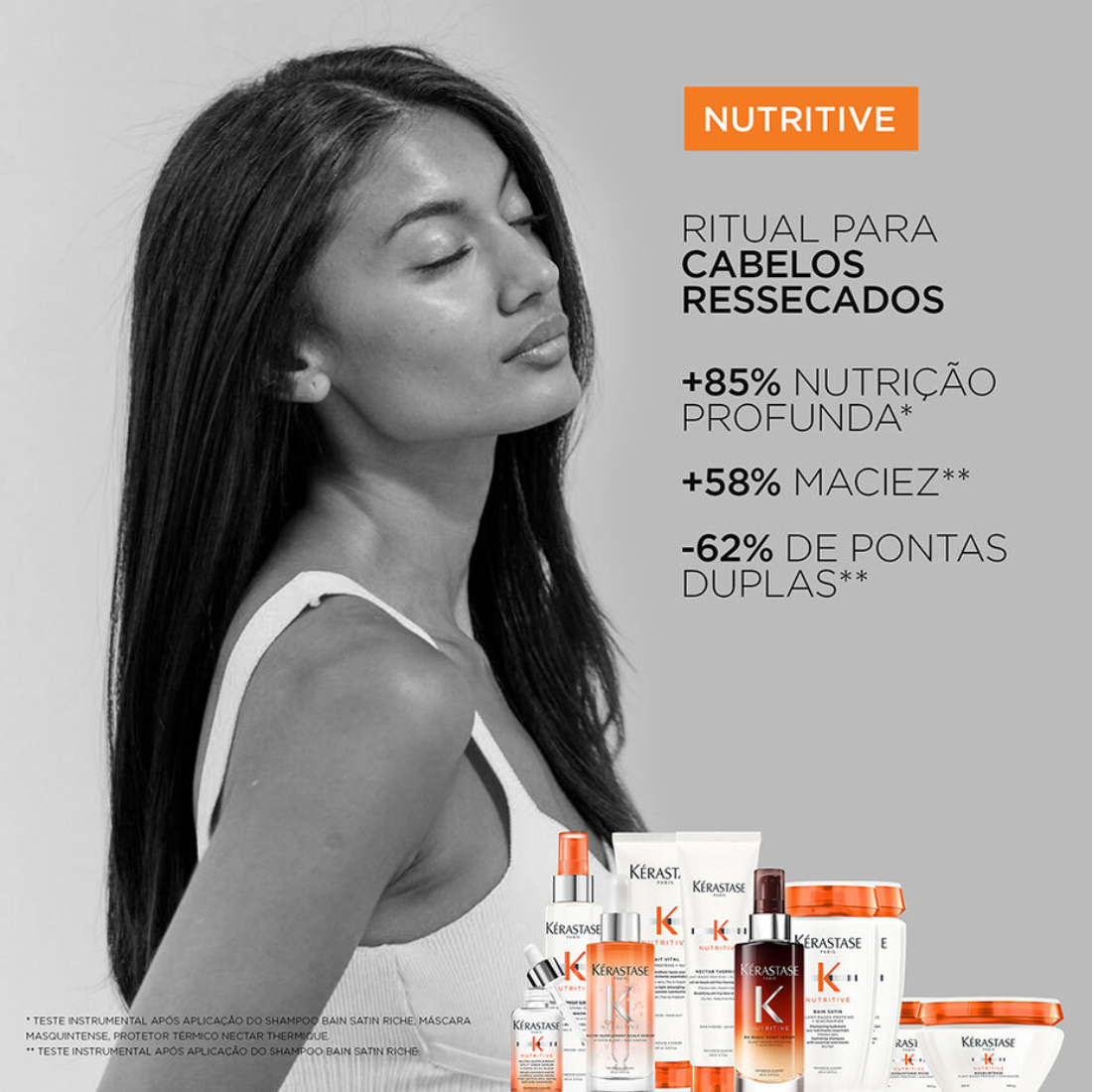 Kit Kérastase Cecília Senhorinha - Nutritive + Elixir Ultime