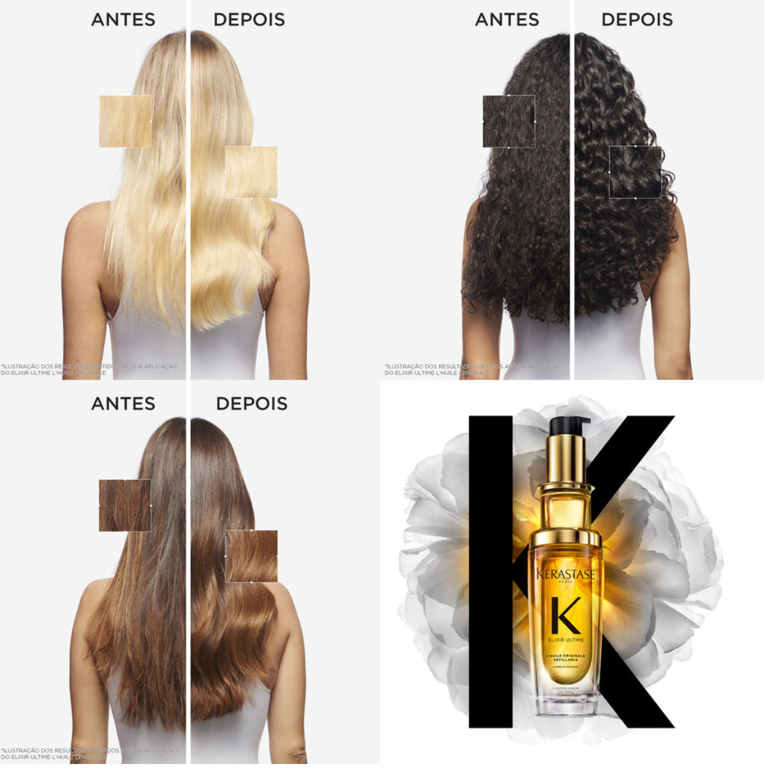 Kit Kérastase Cecília Senhorinha - Nutritive + Elixir Ultime