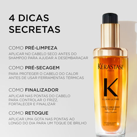 Kit Kérastase Elixir Ultime para Cabelos Opacos Fino
