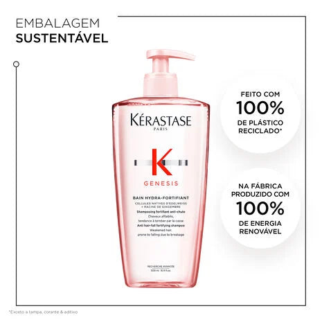Shampoo Kérastase Genesis Bain Hydra-Fortifiant Refilável