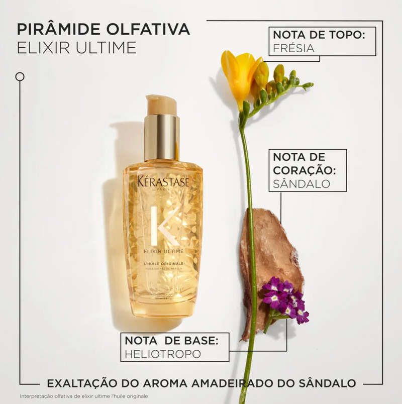 Óleo Capilar Kérastase Elixir Ultime L’Huile Originale