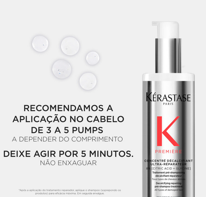 Tratamento Kérastase Première Concentré Décalcifiant Ultra-Réparateur