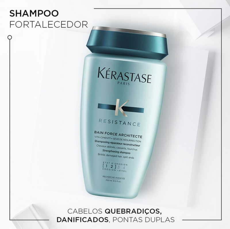 Shampoo Kérastase Résistance Bain Force Architecte