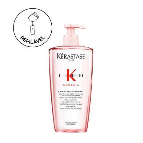Shampoo Kérastase Genesis Bain Hydra-Fortifiant Refilável